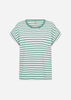 SC-RINA STRIPE 18 T-shirt Groen