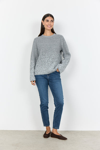 SC-AUDREY 1 Trui Grijs