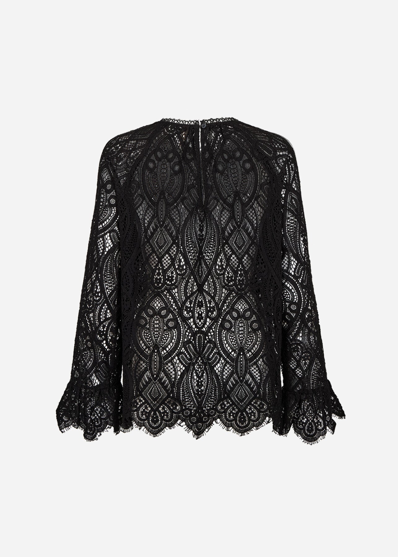 SC-VAHIDA 1 Blouse Zwart