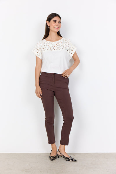 SC-LILLY 44-B Broek Donkerbruin