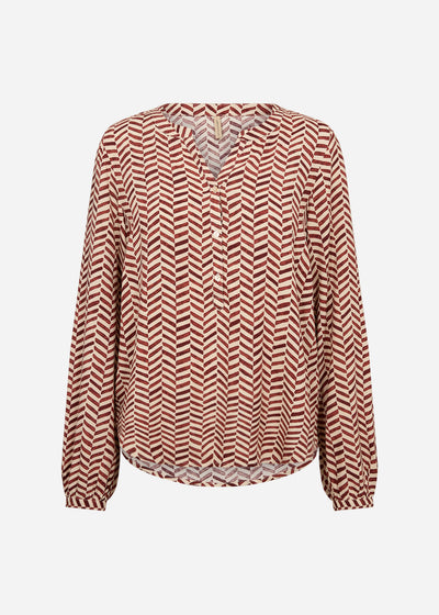 SC-SELIA 2 Blouse Roestrode