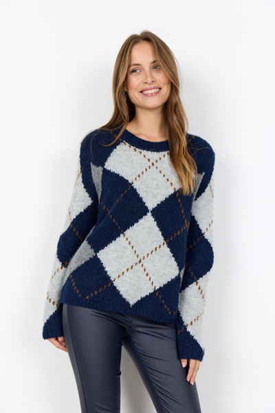SC-ACACIE 1 Trui Donkerblauw