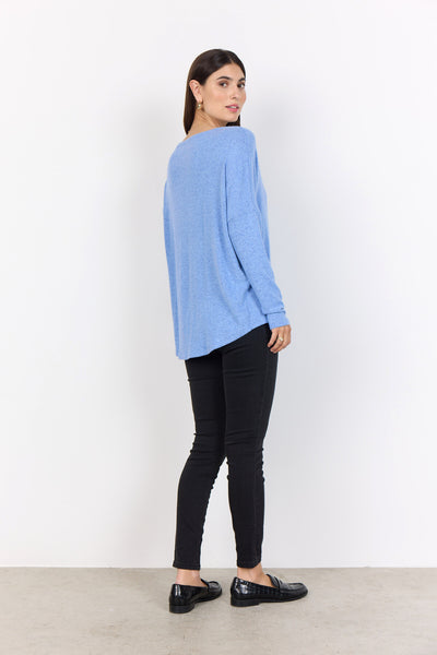 SC-BIARA 1 Blouse Lichtblauw