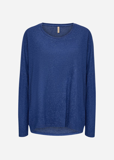 SC-BIARA 1 Blouse Donkerblauw