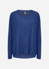 SC-BIARA 1 Blouse Donkerblauw