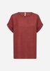 SC-CHARISSA 4 Blouse Donkerrood