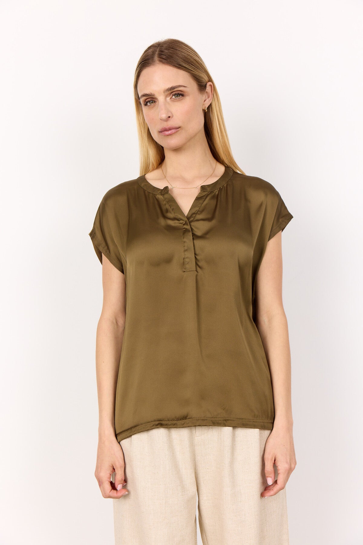 SC-THILDE 43 T-shirt Olijf