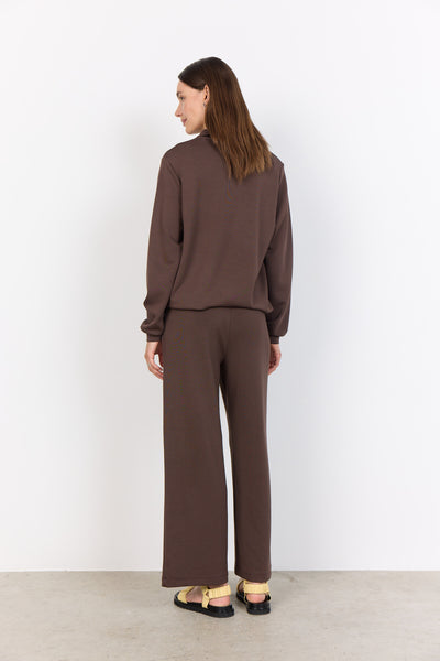 SC-BANU 187 Sweatshirt Donkerbruin