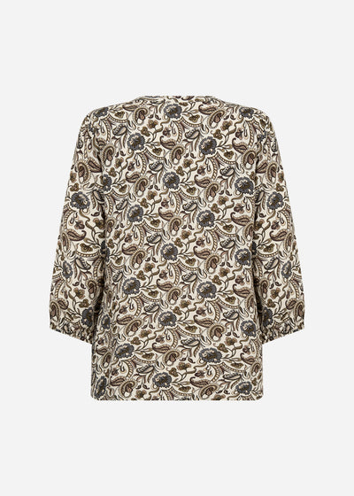 SC-SAMEA 2 Blouse Olijf