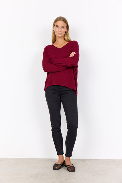 SC-BIARA 90 Blouse Bordeaux