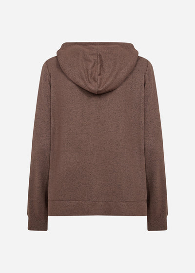 SC-BIARA 143 Sweatshirt Donkerbruin
