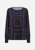 SC-ANNABEL 1 Blouse Donkerblauw