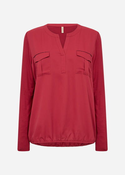 SC-HERMINE 1 Blouse Rood