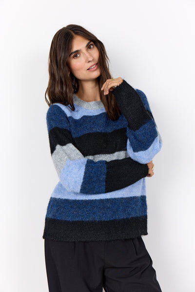 SC-ILENE 3 Trui Donkerblauw