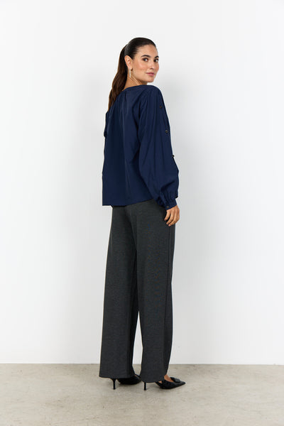 SC-NETTI 112 Blouse Donkerblauw