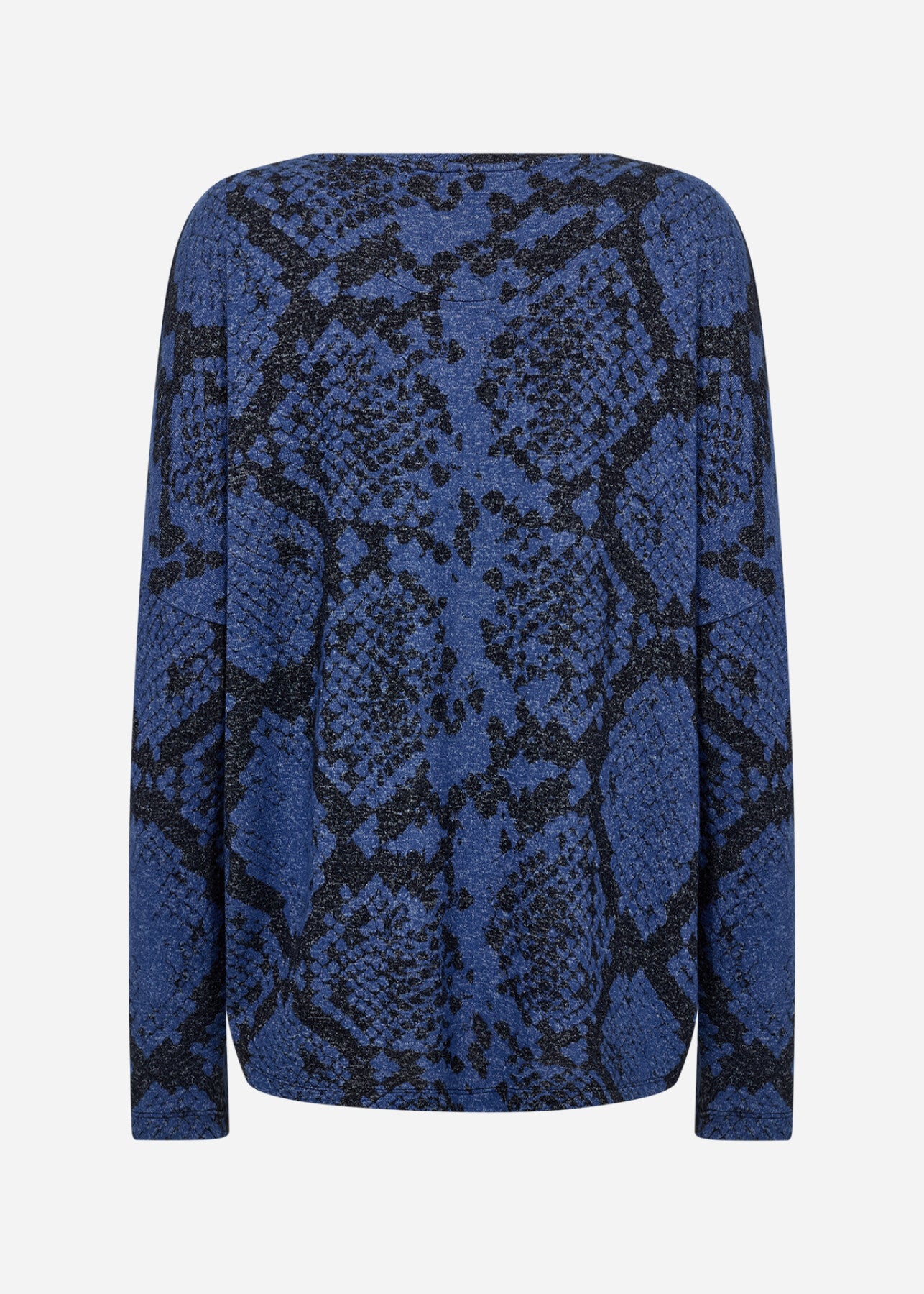 SC-BIARA AOP 145 Blouse Donkerblauw