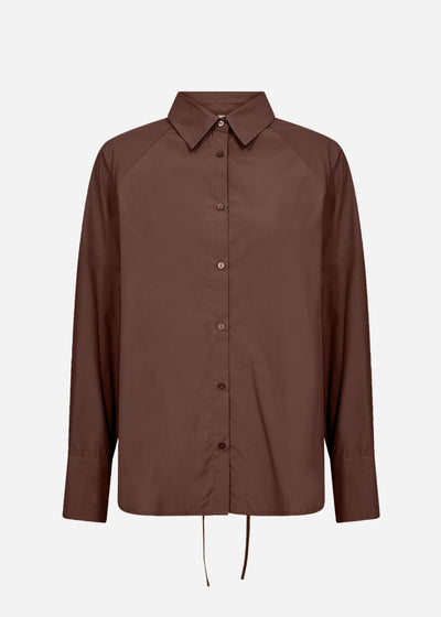 SC-NETTI 109 Shirt Donkerbruin