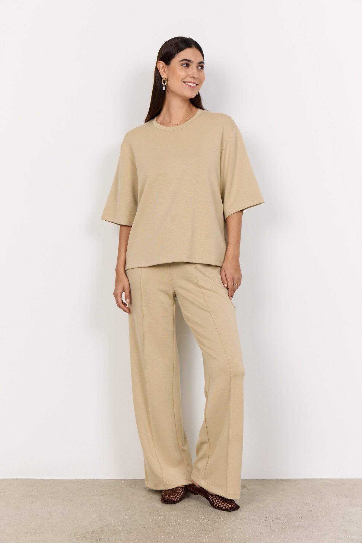 SC-BANU 231 T-shirt Zand