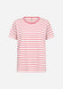 SC-RINA STRIPE 22 T-shirt Pink