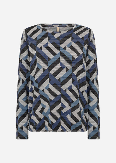 SC-GALINA 64 Blouse Donkerblauw