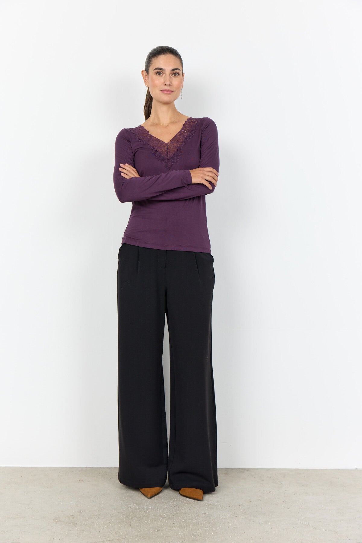 SC-MARICA 301 T-shirt Paars