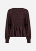 SC-JANICE 2 Blouse Donkere pruim