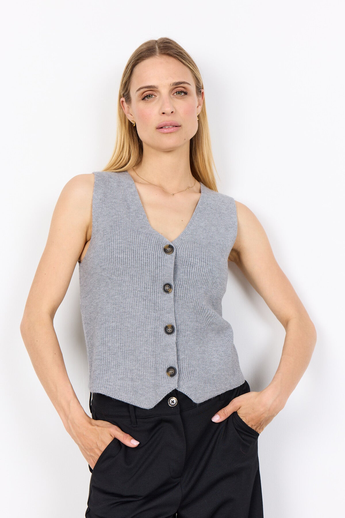SC-KANITA 27 Gilet Grijs