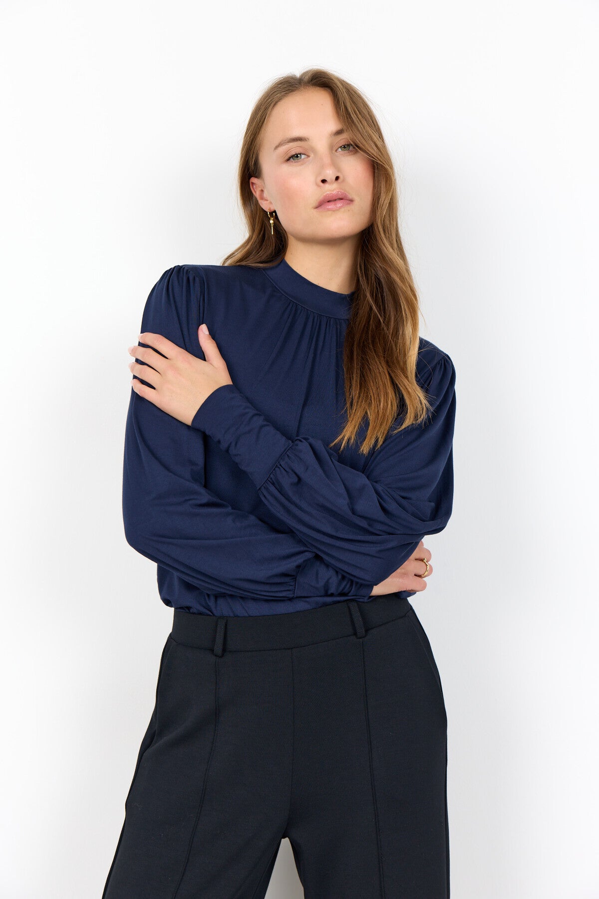 SC-MARICA 344 Blouse Donkerblauw
