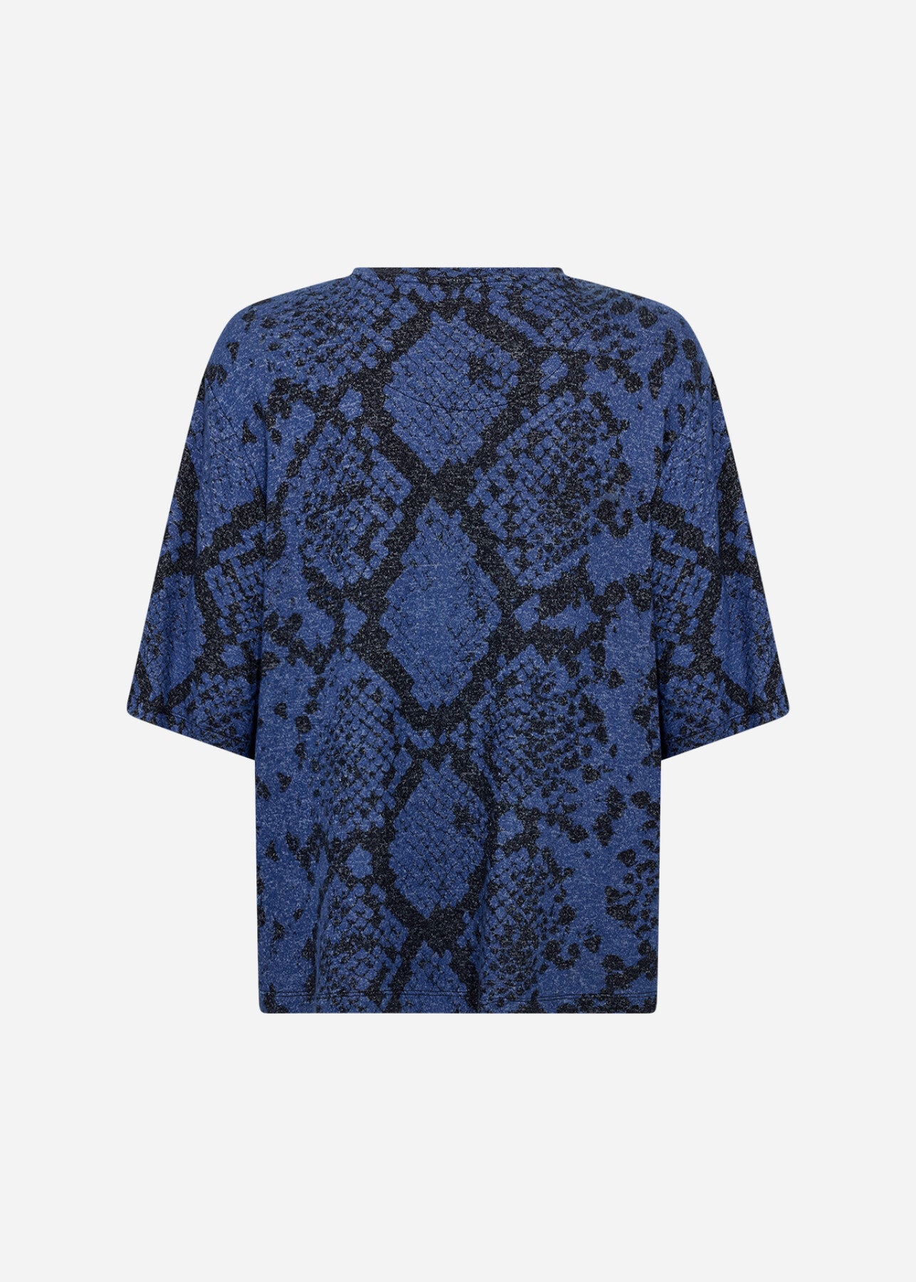 SC-BIARA AOP 144 T-shirt Donkerblauw