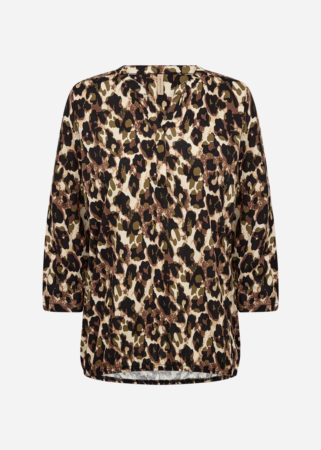 SC-FELICITY AOP 516 Blouse Olijf