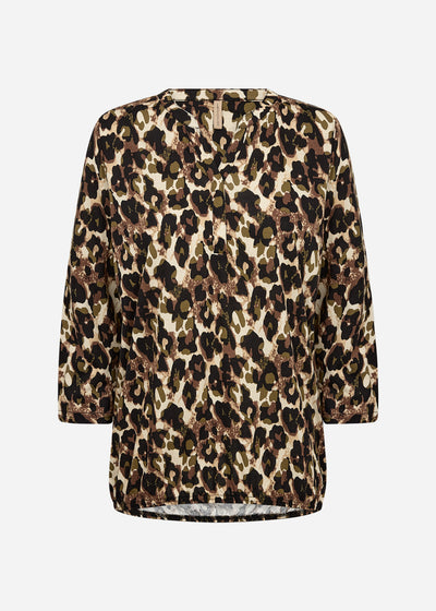 SC-FELICITY AOP 516 Blouse Olijf
