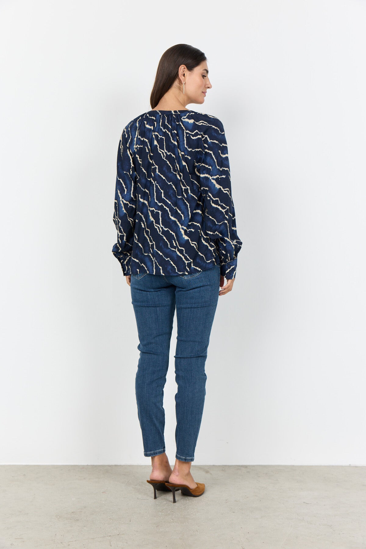 SC-ANYA 2 Shirt Donkerblauw