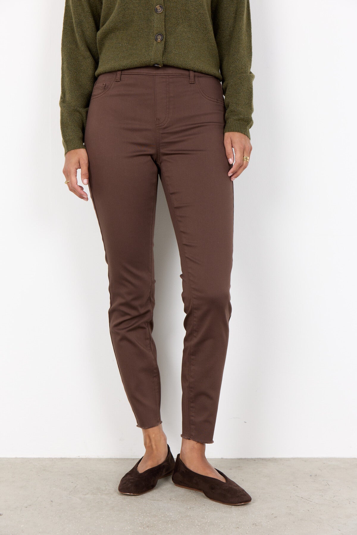 SC-NADIRA 1-B Broek Donkerbruin