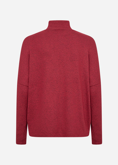 SC-BIARA 126 Blouse Rood