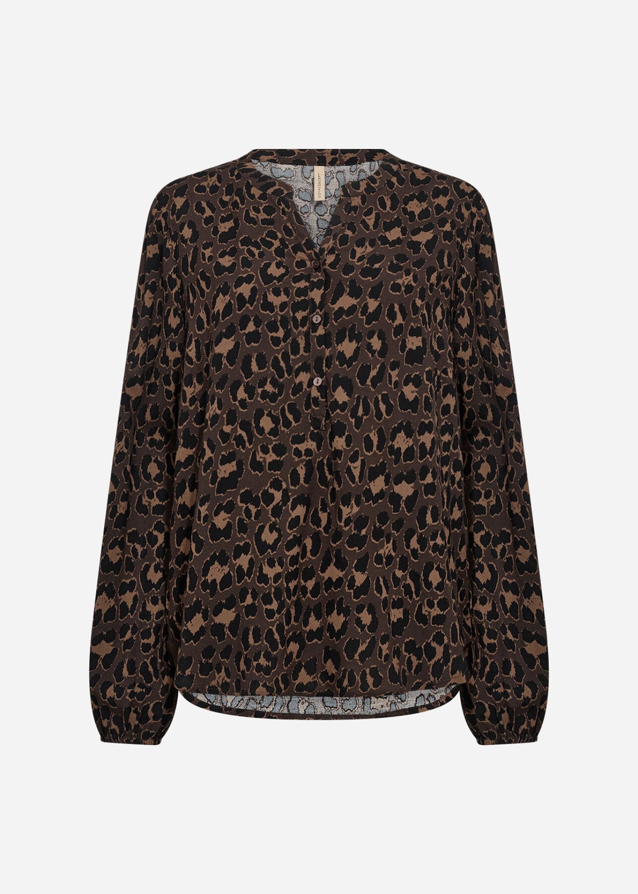 SC-SAFIRA 1 Blouse Donkerbruin