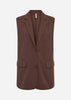 SC-SIHAM 87 Gilet Donkerbruin