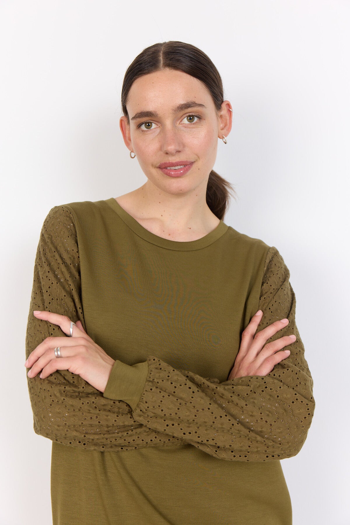 SC-BANU 247 Sweatshirt Olijf
