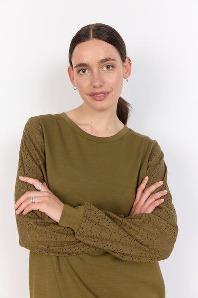 SC-BANU 247 Sweatshirt Olijf